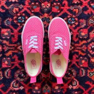 Vans Kids Authentic Elastic Lace Girls Shoes